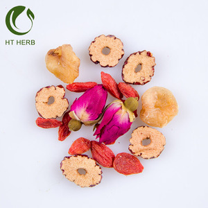 Delizioso tè cinese al gusto di tè alla frutta secca con data di goji Longan e rose - Product Image 2