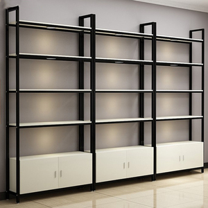 Cửa hàng tùy chỉnh tủ trưng bày nhiều lớp tủ trưng bày mẹ và con tủ trưng bày kim loại mỹ phẩm giá trưng bày - Product Image 4