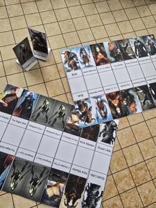 Modèles de miniatures de personnages 2D imprimables pour D&D RPG, personnalisables (OEM/ODM), format standard <span class=keywords><strong>4</strong></span>,2 x 2,5 cm, en PDF téléchargeable - Product Image 5