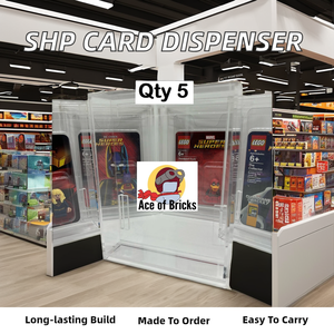 Portable Acrylic Trading Card Dispenser <strong>Pokemon</strong> Booster Pack TCG Modern Style Jungle Foil 1999 1st Edition - Product Image 4