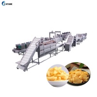 Best Verkopende Automatische Industriële Voedselverwerkende Lijn Nieuwe Friteuse Voor Chips Bevroren Frietjes Groente Fruit Verwerking