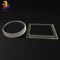 Plaque de verre borosilicate résistante à la chaleur, stable aux produits chimiques, pour consommables expérimentaux biochimiques