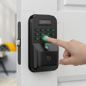 กุญแจล็อคประตูอัจฉริยะ LianTian <span class=keywords><strong>LK9</strong></span> พร้อมระบบจัดเก็บข้อมูลบนคลาวด์ ควบคุมด้วยลายนิ้วมือ รหัสผ่าน แอปพลิเคชัน และกุญแจกลไก พร้อมระบบล็อคอัตโนมัติ - Product Image 1