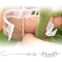 Garten Kunststoff Pflanze Unterstützung Pfropfen Kunststoff Clips Tomaten gitter Clip