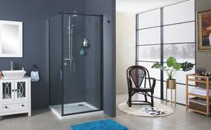 Royo Vente Chaude Toilette Intégrée Salle de Bain <span class=keywords><strong>Cabine</strong></span> de <span class=keywords><strong>Douche</strong></span> en Verre Trempé 6mm - Product Image 6