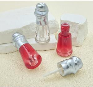 Mejor precio Plata Forma Linda Etiqueta privada 3,5 ml Plástico ABS Logotipo personalizado Tubo de brillo de labios vacío - Product Image 6