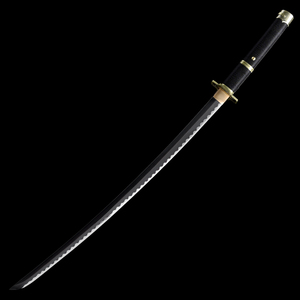Spada Katana Nuovo Stile 2026 Popolare <span class=keywords><strong>Anime</strong></span> One Piece Roronoa Zoro Yubushiri con Lama in Legno per Cosplay - Product Image 5