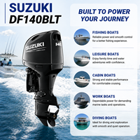 Moteur hors-bord Suzuki DF140BLT 140 CV 4 temps EFI à arbre long pour bateaux de pêche, de loisirs et de travail – Puissance fiable Plus
