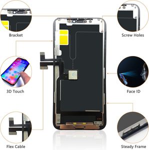<span class=keywords><strong>Kit</strong></span> de réparation d'écran pour <span class=keywords><strong>iPhone</strong></span> 11 Pro, écran LCD 5,<span class=keywords><strong>8</strong></span> pouces avec châssis, fonction 3D Touch, modèles A2160, A2217, A2215, étanche - Product Image 2