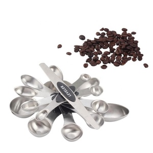Wholesale 8 Pcs Stainless Steel Magnetic Measuring Tool Spoons <b>Set</b> For Kitchen <b>Baking</b> - Product Image 1