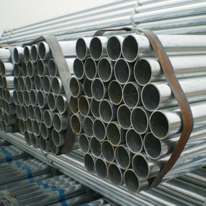 Tuyau en acier galvanisé à chaud S275jr Ss400 63mm S235 1-7/8" pré-galvanisé pour échafaudage - Product Image 1