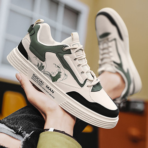 Scarpe da <span class=keywords><strong>uomo</strong></span> leggere e traspiranti con taglio basso Casual allacciate per giovani all'aperto per tutte le stagioni-inverno primavera autunno - Product Image 6