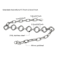 Collier chaîne cubaine tendance couleur or pour femmes et hommes, collier ras du cou minimaliste cubain couleur argent style hip-hop, bijoux très prisés
