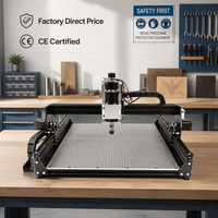 Routeur à broche 500W, Machine CNC 4540 pour le bois, 3 axes, pour fraisage et gravure du métal, petite machine CNC pour métal et acrylique, Fresadora Fraiseuse