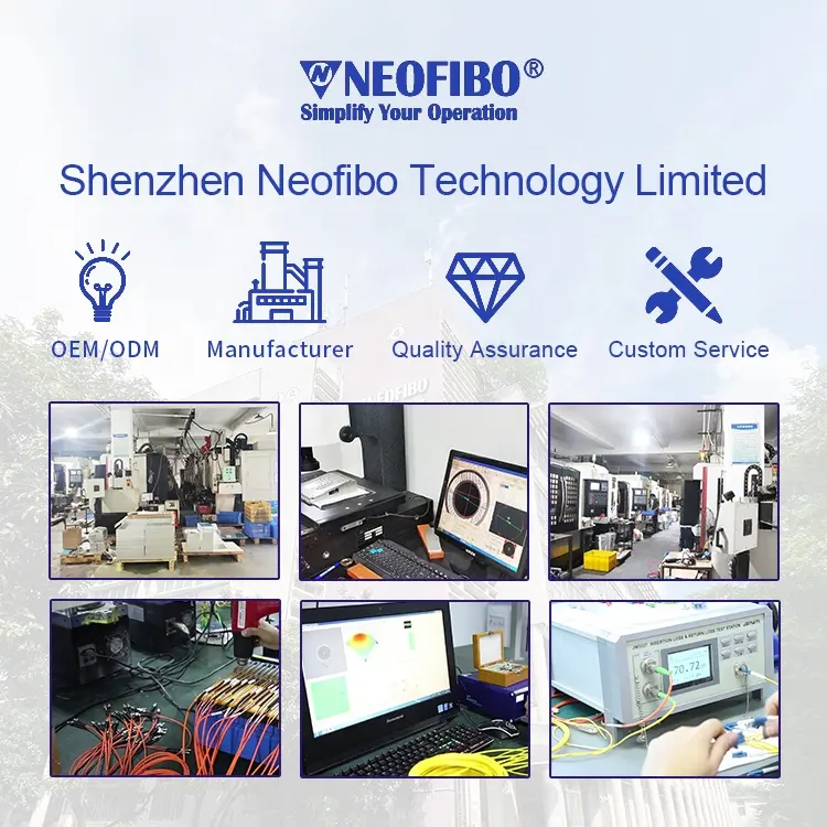 Neofibo FCCM-3000A fiber pneumatic industrial crimping machine fiber connector cable automatic crimping machine
