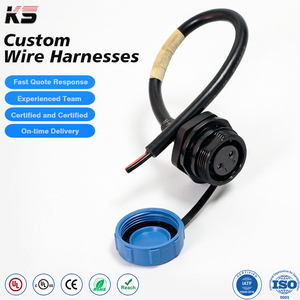 방수 항공 플러그(수-암 결합형 커넥터 포함) 무납땜 케이블 플러그 실외 방수 커넥터 와이어 하네스 - Product Image 1