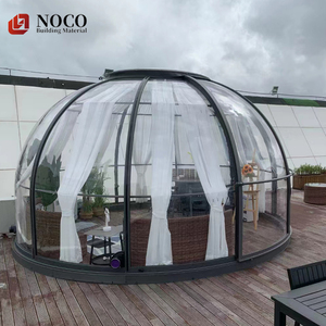 Dôme transparent <span class=keywords><strong>en</strong></span> polycarbonate de conception moderne, luxueux, pour le camping <span class=keywords><strong>en</strong></span> <span class=keywords><strong>plein</strong></span> <span class=keywords><strong>air</strong></span>, imperméable, coupe-vent, avec une salle à ciel étoilé - Product Image 3