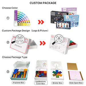 Mntl Lớp Học Phải Haves Sáng Tạo STEM Học Tập Đồ Chơi Cảm Giác Montessori Không Gian Xây Dựng Từ Tính Khối Cho Trẻ Mới Biết Đi Trẻ Em - Product Image 5