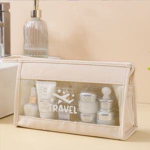 <span class=keywords><strong>Neceser</strong></span> transparente de PVC para <span class=keywords><strong>mujer</strong></span>, <span class=keywords><strong>neceser</strong></span> transparente de viaje, <span class=keywords><strong>neceser</strong></span> impermeable para maquillaje - Product Image 3