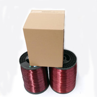 Câbles électriques, usine chinoise, approuvés UL, classe 200, fil rond en aluminium émaillé pour transformateur, fil magnétique pour transformateurs