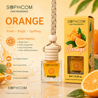 Autoparfum 8ml glazen flesje houten dop hangend essentiële olie autoluchtverfrisser achteruitkijkspiegel geur natuurlijke langdurige geur