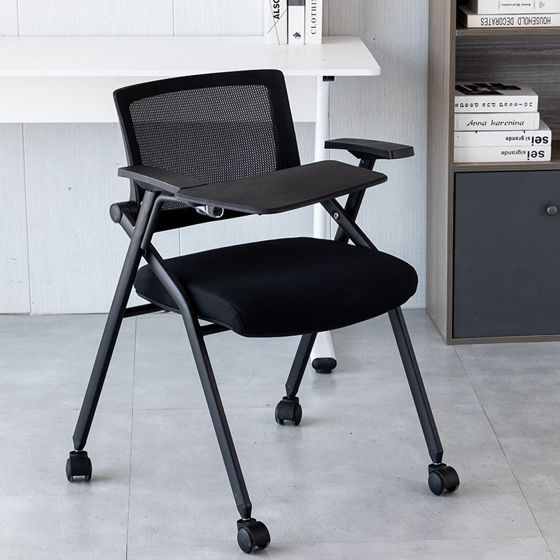 Black, wheel-free, no writing board