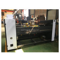 Machine à coudre et à clouer les boîtes en carton semi-automatique QHPACK, double servo, pour boîtes à pièces individuelles