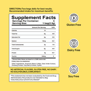 Café energético para hombre fuerte, aumento del cuerpo, resistencia y rendimiento masculino, soporte inmunológico y bebida de vitalidad, suplemento de hierbas - Product Image 5