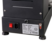 Kleine ZBX Populaire 3kg Bloemdeegmixer met Verwijderbare Kom en Hefbare Kop Desktop Spirale Kneedmachine voor Commercieel en Thuisbakken