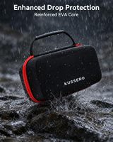 Étui de démarrage rapide EVA avec coque Oxford 1680D et doublure en velours, sac de rangement protecteur pour chargeur de batterie de voiture