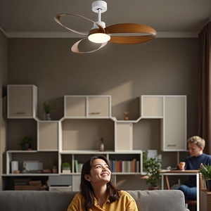 Factory Direct LED Ceiling Fan Quiet DC Motor 6 Speed High Airflow Ceiling Fan with <b>Light</b> and <b>Remote</b> - Product Image 4