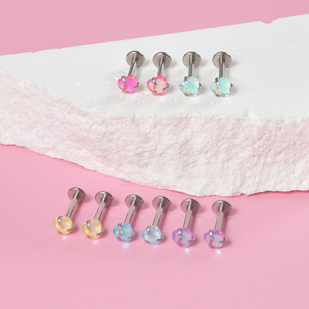 Stili Alla Moda In Piercing Dell'anello Della Guancia Per Acquirenti Globali