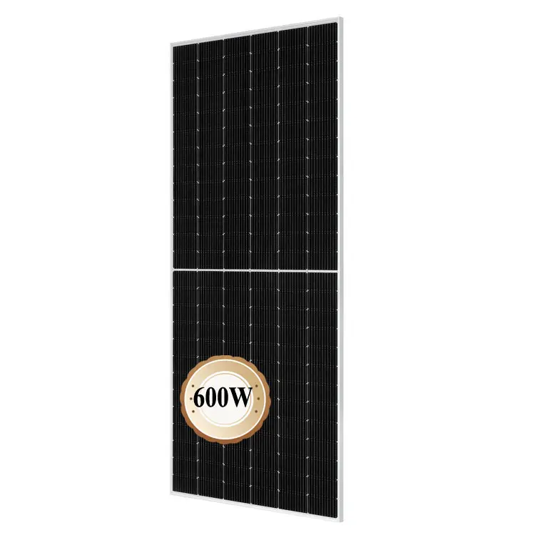 जेए 600w मोनोक्रिस्टलाइन सिलिकॉन सौर पैनल आधा सेल सौर पैनल 595w मूल्य 600 वाट पीवी मॉड्यूल पैनल सौर