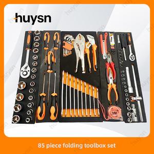 Juego de Herramientas Mecánicas para Reparación de Automóviles, Juego de Herramientas de Mano con Caja Plegable, Combinación de Llaves de Enchufe, 85 Unidades - Product Image 6