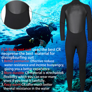 بدلة غطس رجالية عالية الجودة مخصصة للرياضات المائية، مصنوعة من النيوبرين بسماكة 5 مم/3 مم، بأكمام طويلة للغوص الحر، متوفرة للبيع - Product Image 5