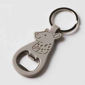 Llavero Abridor de Botellas de Metal de Aleación de Zinc con Forma de Tiburón Antiguo Personalizado por el Fabricante, Llavero de Sublimación con Logotipo - Product Image 5