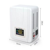 Régulateur de tension automatique stabilisateur de tension 10000Va 10kva à montage mural, commande par relais, pour appareils électroménagers 220v