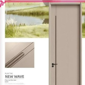 Portes intérieures en acier blanc de haute qualité, esthétique élégante et durabilité inégalée pour l'entrée de la maison - Product Image 2