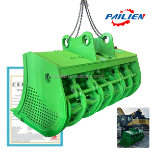 Tarama çakıl, kum ve inşaat atık beton geri dönüşüm ve toprak eleme yüksek frekanslı iskelet eleme kovası - Product Image 1