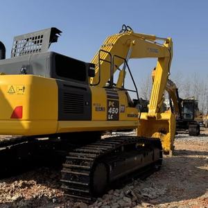 เครื่องจักรกลหนัก รถขุดขนาดใหญ่ โคมัตสึ PC450 น้ำหนัก 45 ตัน รถขุดไฮดรอลิกแบบตีนตะขาบขนาดกะทัดรัด 100% ของแท้จากญี่ปุ่น ใช้ในระบบซัพพลายเชนระดับโลก - Product Image 1
