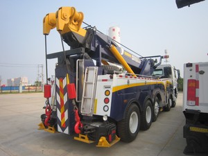 Camion de remorquage intégré Howo à 5 essieux pour le sauvetage routier d'urgence - Product Image 4