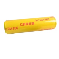 Strech Film Jumbo Rouleaux Film Papier D'emballage Rouleau Cutter PVC Emballage Alimentaire Film D'emballage En Plastique Transparent Alimentaire