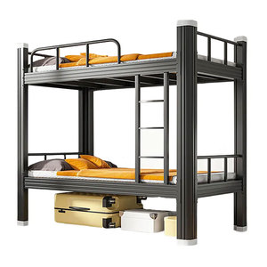 Thiết kế hiện đại <span class=keywords><strong>Twin</strong></span> & Queen Kích thước nội thất phòng ngủ mới nhất Ống vuông kim loại nền tảng Giường & giường tầng cho người lớn cho khách sạn - Product Image 5