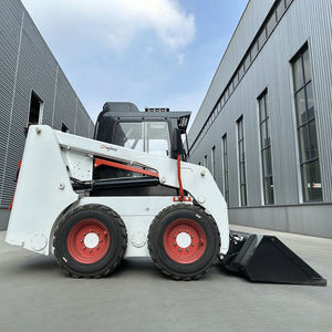 รถตักล้อยางขนาดเล็กแบบใหม่พร้อมปั๊มแขนยืดไสลด์<span class=keywords><strong>ได้</strong></span> เครื่องยนต์ดีเซล รับน้ำหนัก 750 กก. แบบตีนตะขาบ - Product Image 2