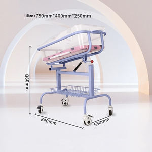 Letto neonato ospedale con materiale ABS medico parto caldo per bambini 3 anni di garanzia per la biancheria da letto ospedale - Product Image 5
