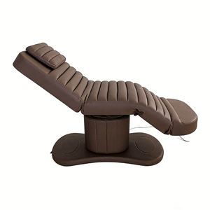 Cama de Belleza Eléctrica Multifuncional de Cuero PU, 3 Motores, Certificación CE, Moderna, Económica, Portátil y Plegable - Product Image 4