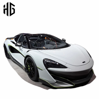 Guardabarros Delanteros Ventilados MSO de Fibra de Carbono Seca para McLaren 540C 570S 570GT 600LT 2015-2020, Conversión a Estilo MSO, Kit de Carrocería