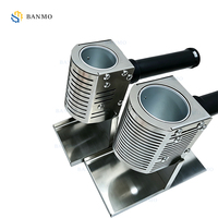 Sellador de bordes adhesivo de fusión en caliente multiusos profesional-Máquina laminadora de pegamento manual de mano para cuero, cartón y embalaje
