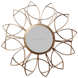 Espejo decorativo antiguo con forma de corazón para pared, arte colgante para habitación, sala de estar, habitación de invitados - Product Image 4