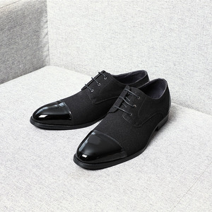 White genuine leather men's <b>shoes</b>, top-grade cowhide business formal <b>shoes</b>, pointed toe Oxford <b>shoes</b>, wedding <b>shoes</b> - Product Image 1